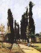 Camille Pissarro Avenue oil painting on canvas